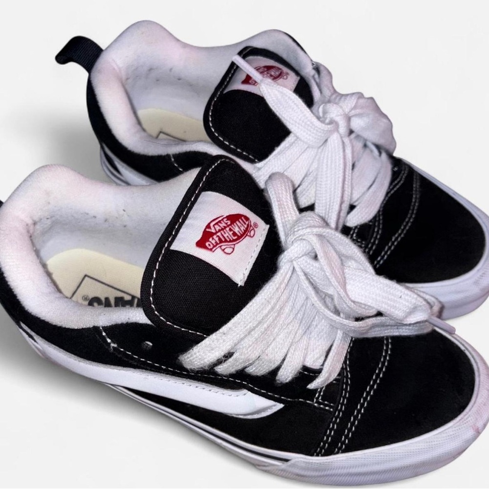 Vans Black and White Sneakers